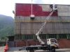 Bonifica e rimozione eternit rivestimento capannone  - Valpelline Costruzioni